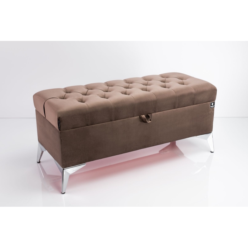 Tufted Storage Bench